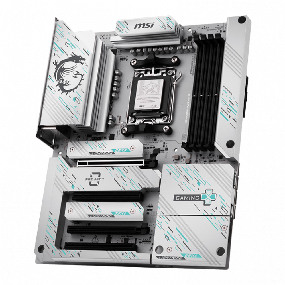 Материнская плата MSI B850 GAMING PLUS WIFI PZ ATX, AMD AM5 - миниатюра 7