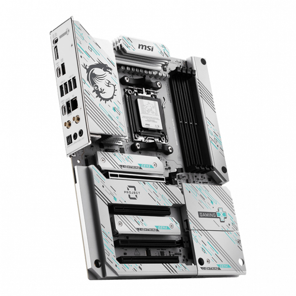 Материнская плата MSI B850 GAMING PLUS WIFI PZ ATX, AMD AM5 - миниатюра 6