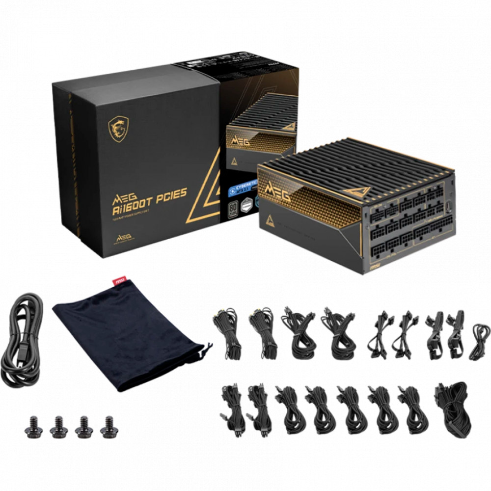 Блок питания MSI MEG Ai1600T PCIE5 1600 Вт - миниатюра 10