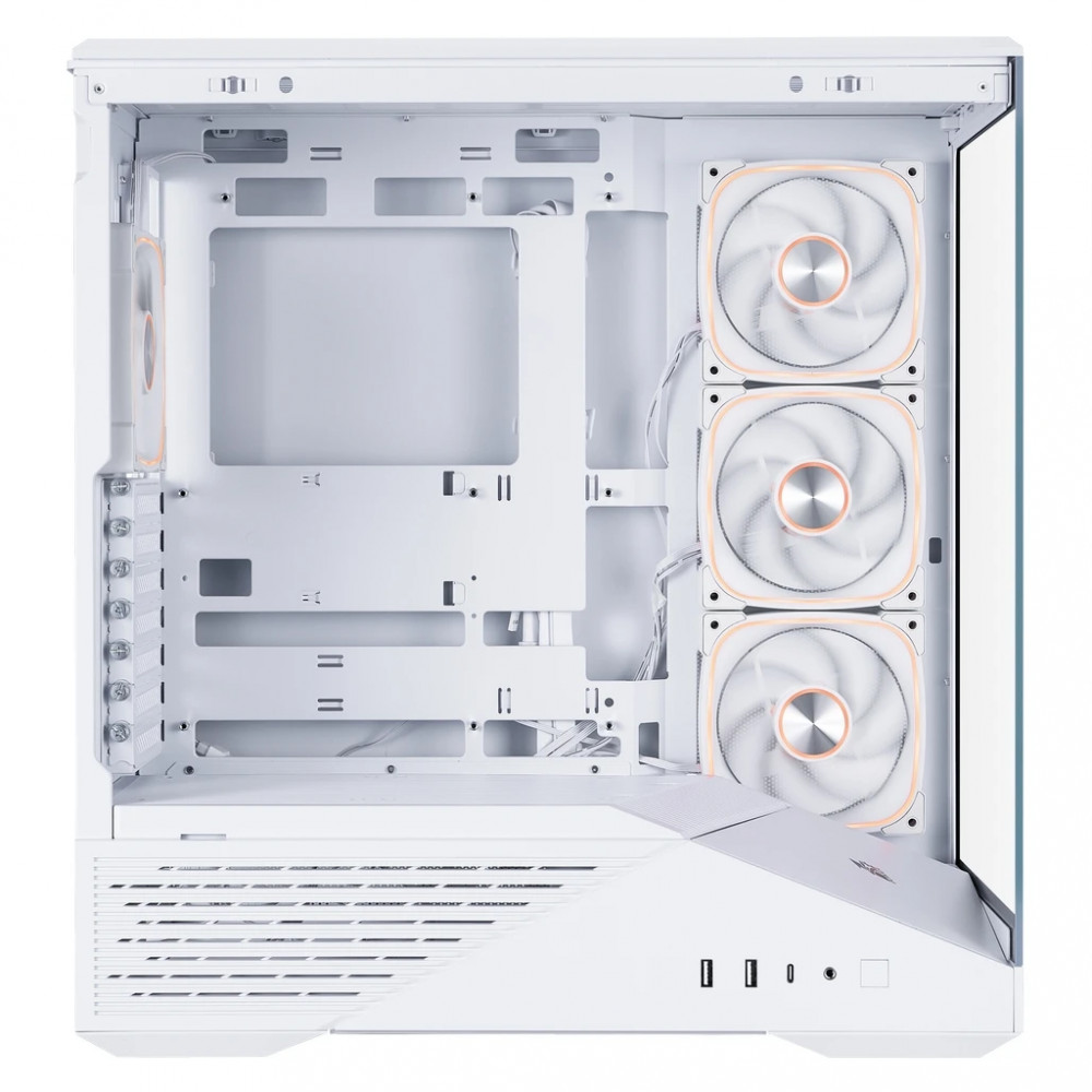 Корпус 1STPLAYER FIREBASE GM7 White GM7-WH-3FN7R-W-1FN7-W Mid-Tower - миниатюра 8