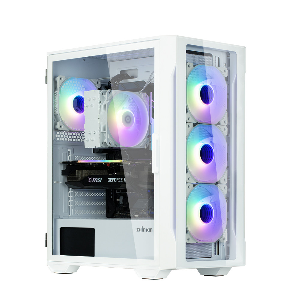 Корпус Zalman I3 NEO TG White Mid-Tower - миниатюра 7
