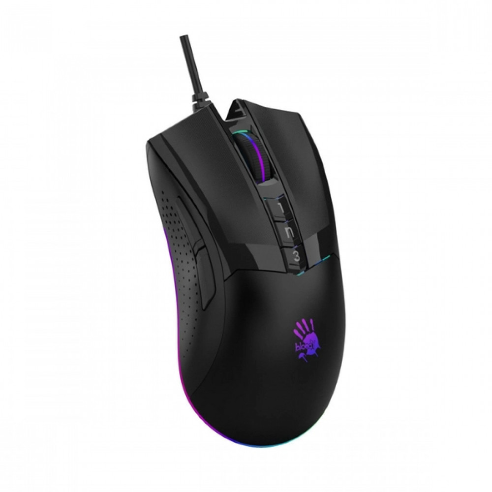 Мышь A4Tech W90-Max Stone Black Игровые, Проводная - миниатюра 3