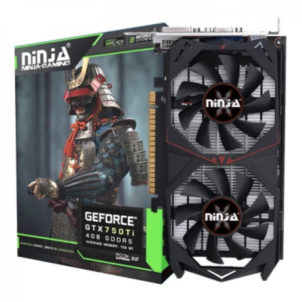 Видеокарта Ninja GTX750Ti PCIE (640SP) NF75TI045F 4 ГБ - миниатюра 2