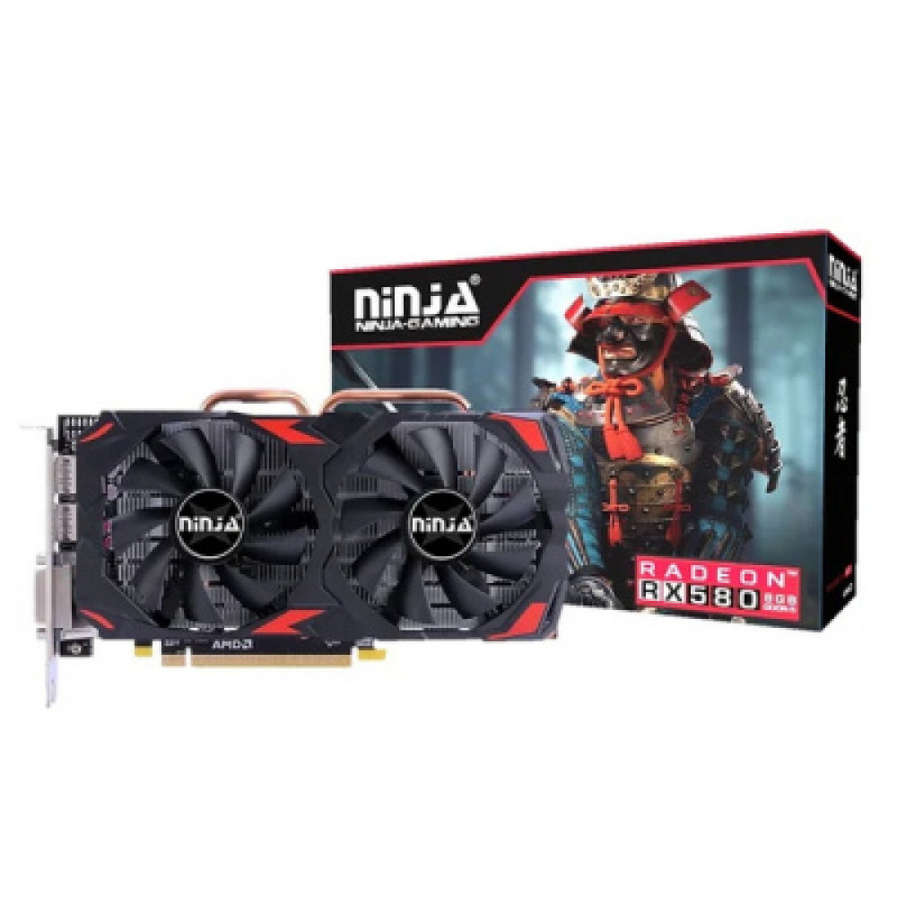 Видеокарта Ninja RX580 (2048SP) AFRX58085F 8 ГБ - миниатюра 2