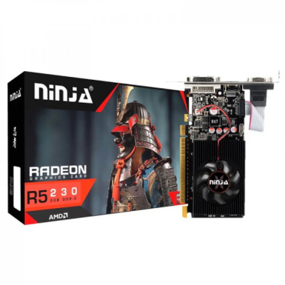 Видеокарта Ninja R5 230 (160SP) AFR523013F 1 ГБ - миниатюра 2