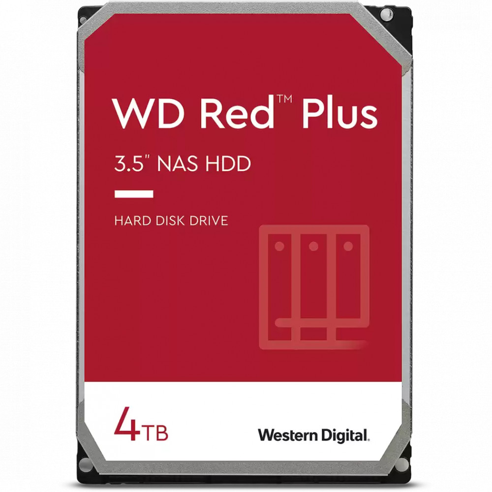 Жесткий диск Western Digital Red Plus (WD40EFPX) HDD (классические), 4 ТБ, 3.5 дюйма, SATA - миниатюра 2