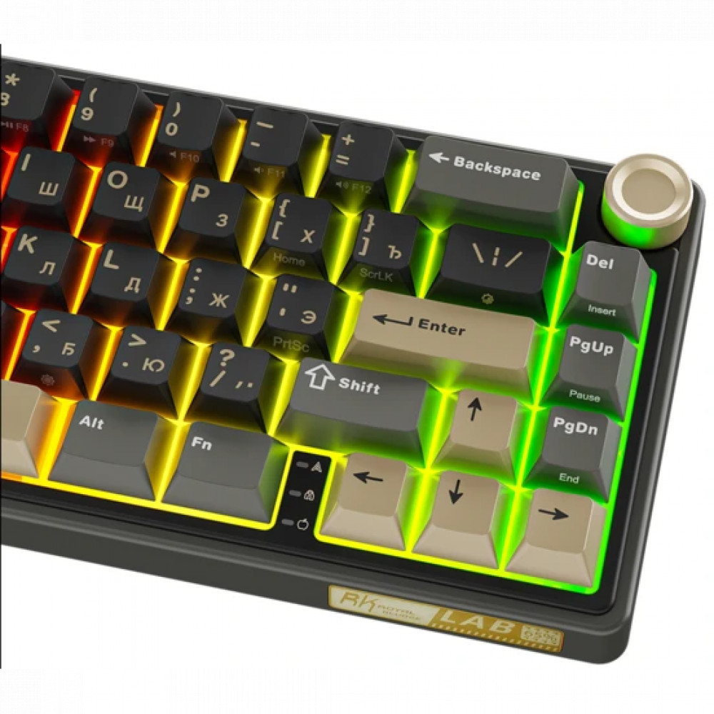 Клавиатура Royal Kludge R65 Phantom (Chartreuse Switch) 6935280823947 Проводная, USB - миниатюра 15