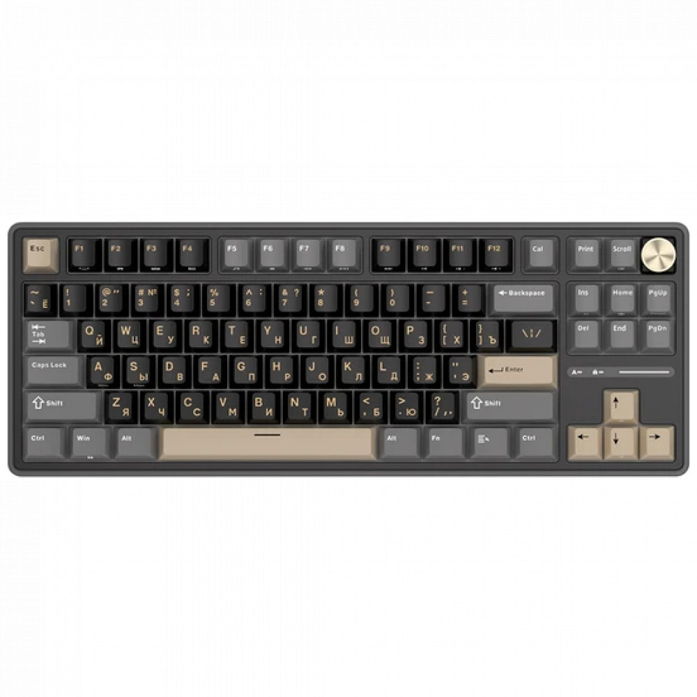 Клавиатура Royal Kludge R87 Pro Phantom (Cream Switch) 6977576550731 Проводная, USB - миниатюра 9