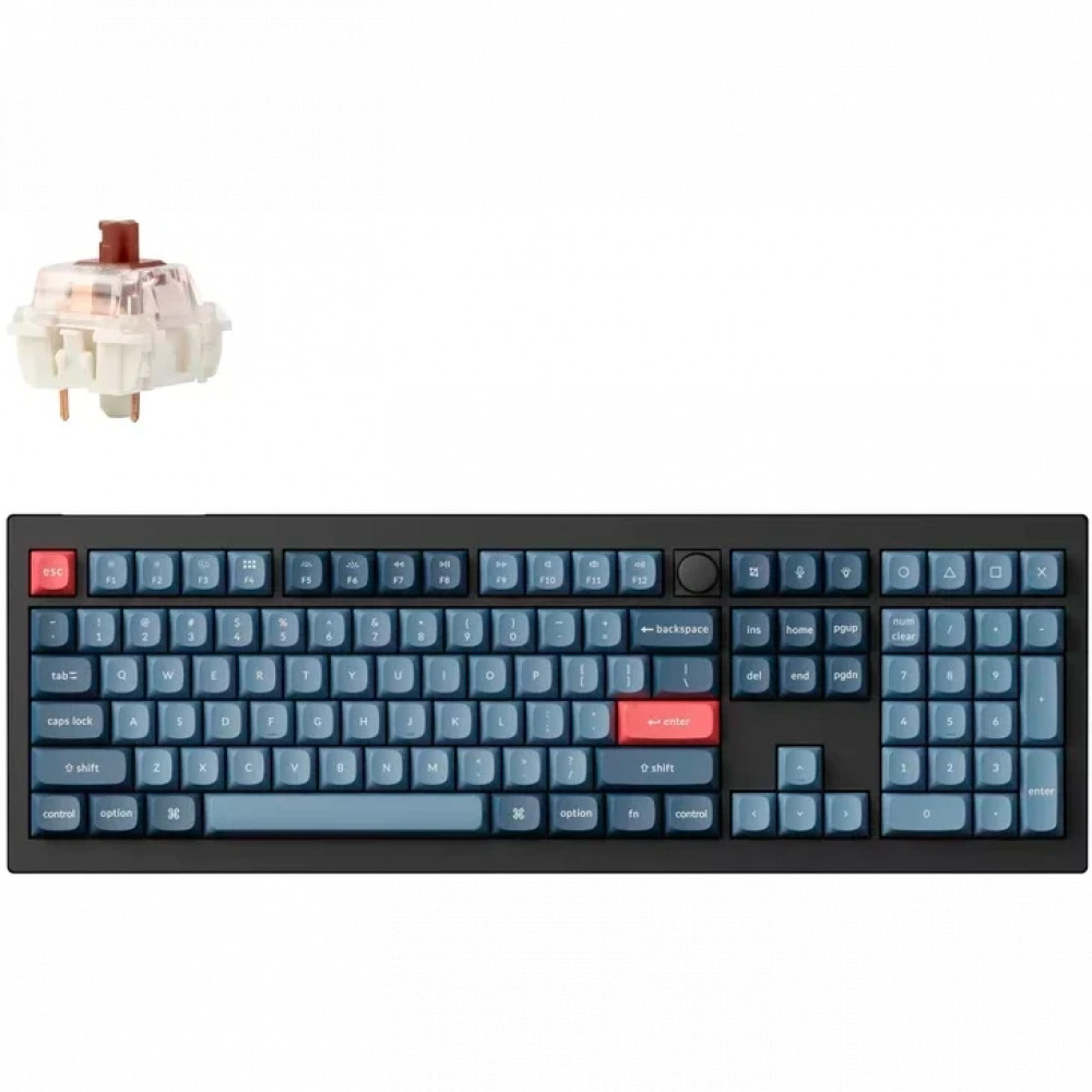 Клавиатура Keychron V6 Max (V6M-D3) V6M-D3-RU Беспроводная, USB - миниатюра 2