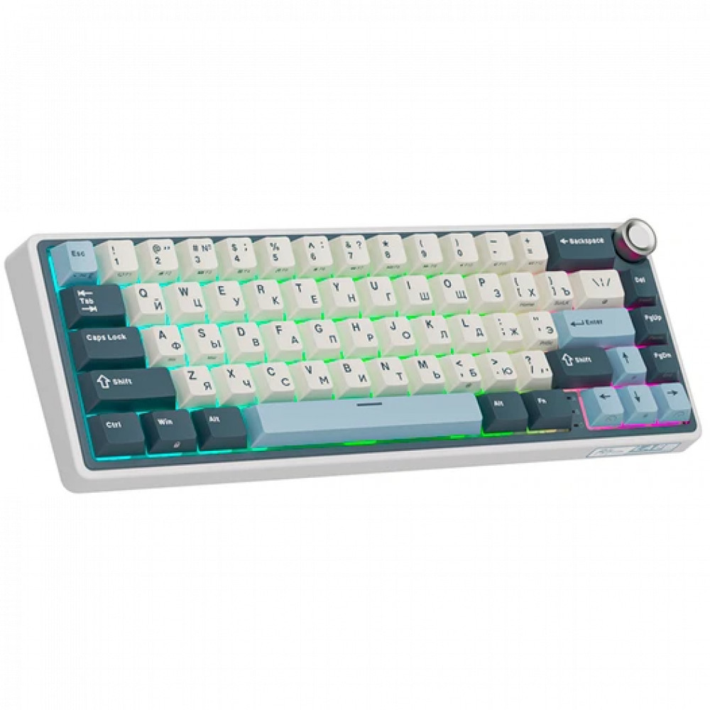 Клавиатура Royal Kludge R65 Moon (Beige Switch) 6935280827792 Проводная, USB - миниатюра 11