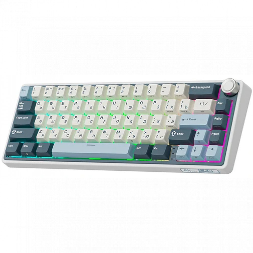 Клавиатура Royal Kludge R65 Moon (Cream Switch) 6935280827785 Проводная, USB - миниатюра 10