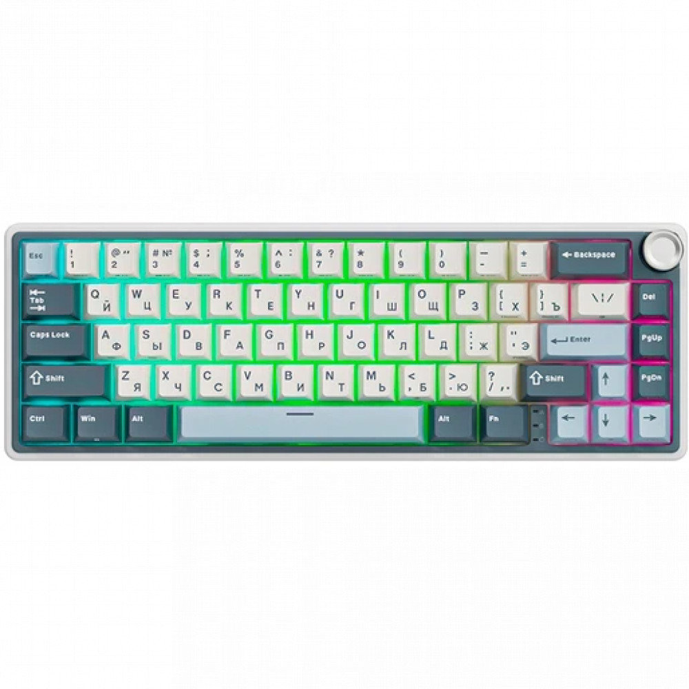 Клавиатура Royal Kludge R65 Moon (Cream Switch) 6935280827785 Проводная, USB - миниатюра 8