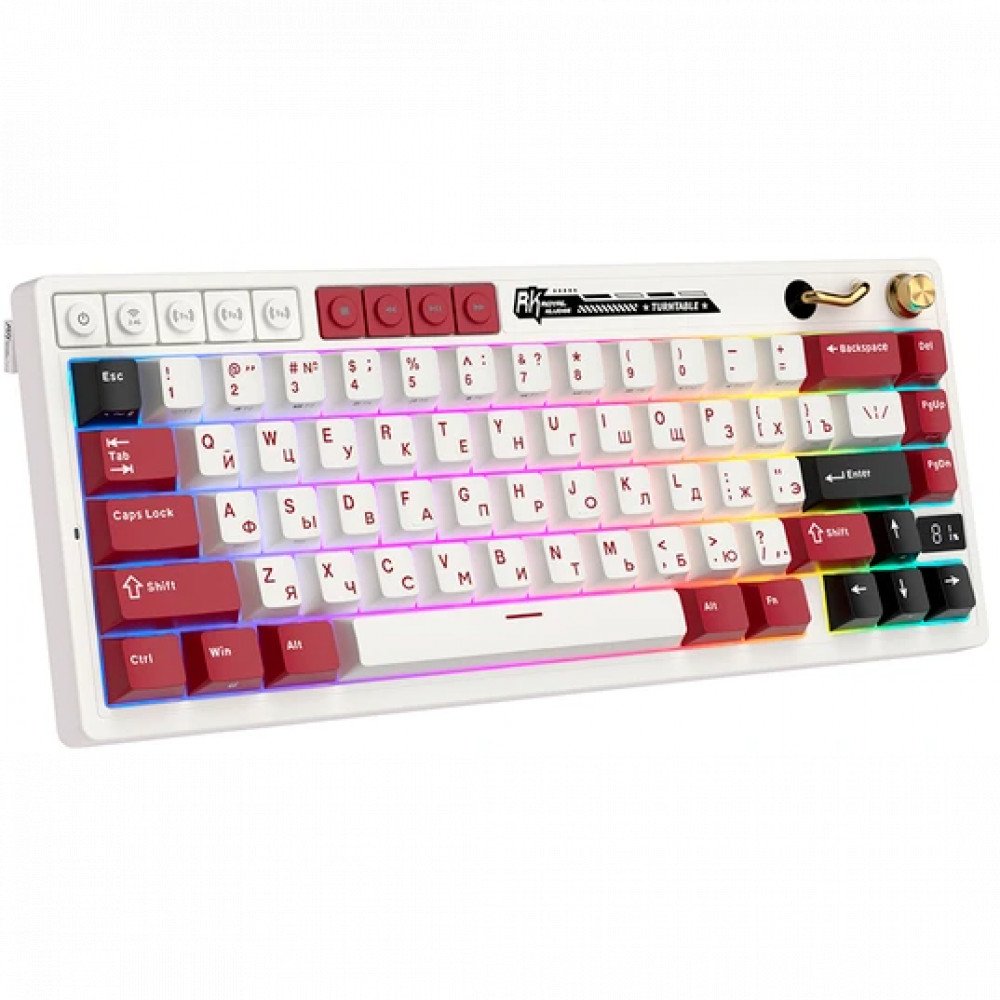 Клавиатура Royal Kludge M65 Famicom (Cream Switch) 6935280827099 Беспроводная, Bluetooth - миниатюра 12