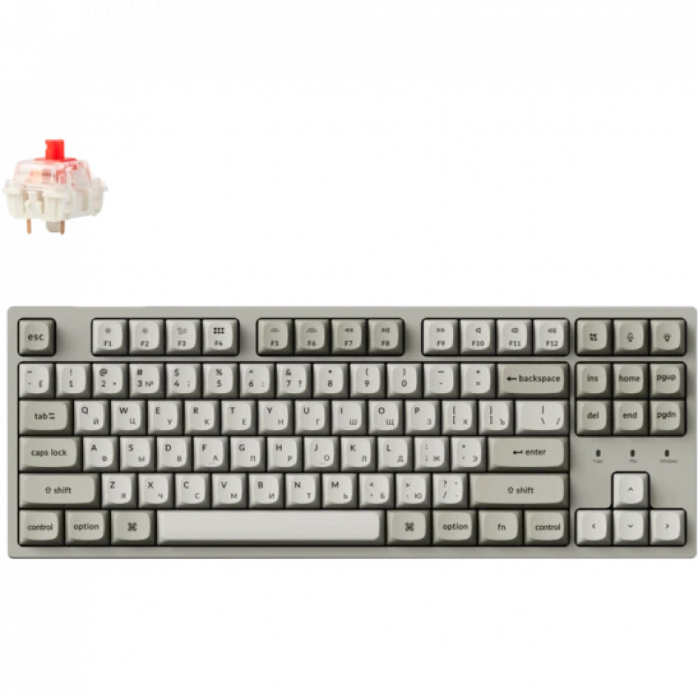 Клавиатура Keychron C1 Pro 8K C1PX-M1-RU Проводная, USB - миниатюра 8