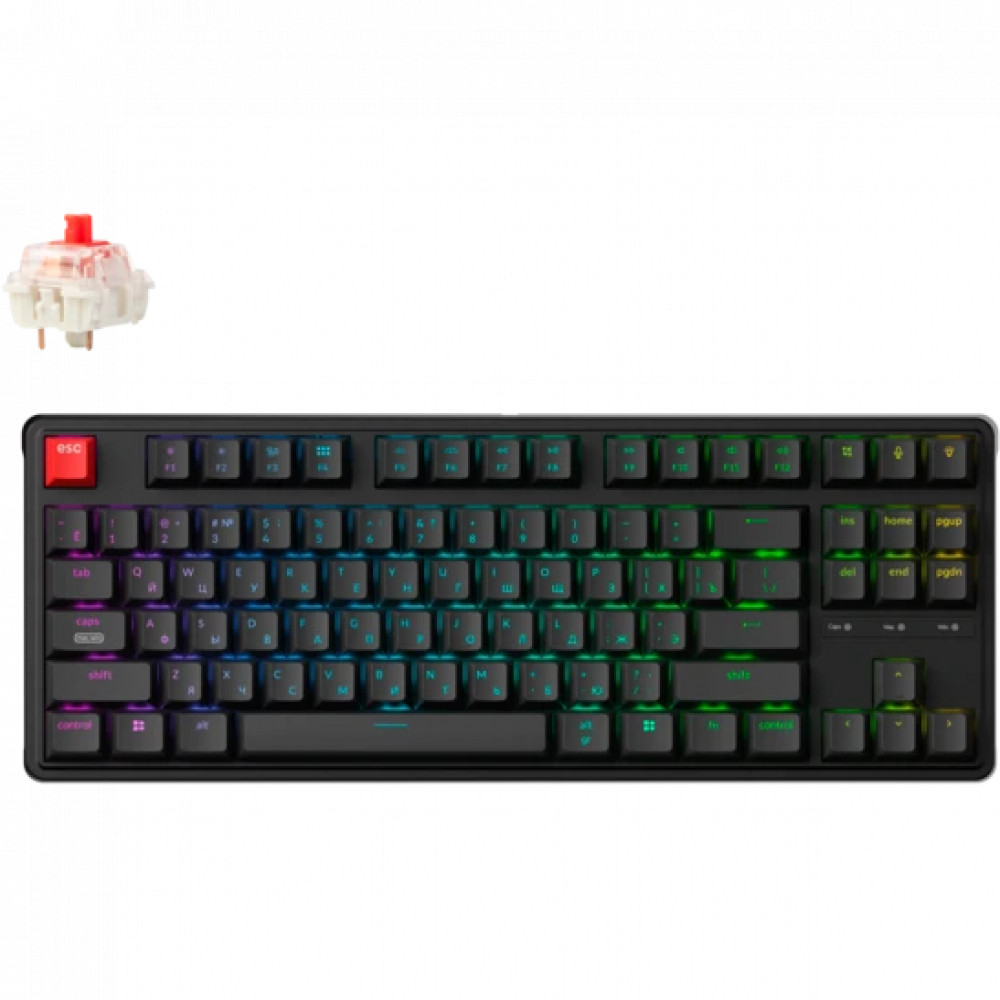 Клавиатура Keychron C3PX-H1Z-RU Проводная, USB - миниатюра 6