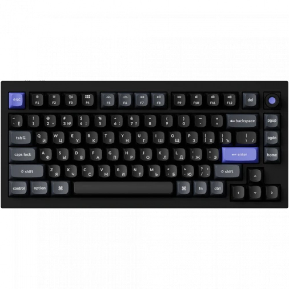 Клавиатура Keychron Q1 HE 8K (Q1HW-M1P) Q1HW-M1P-RU Проводная, USB - миниатюра 9
