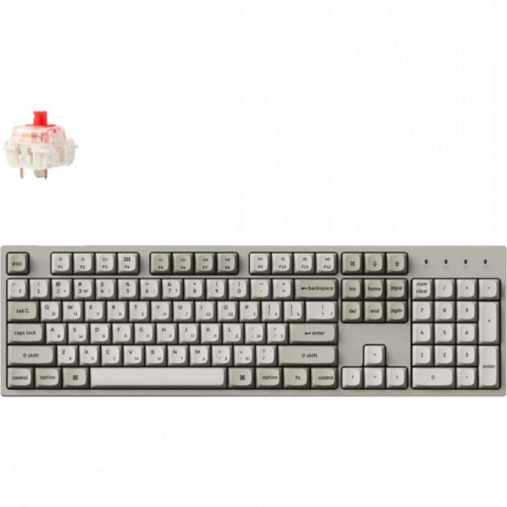 Клавиатура Keychron C2 Pro 8K C2PX-M1-RU Проводная, USB - миниатюра 8