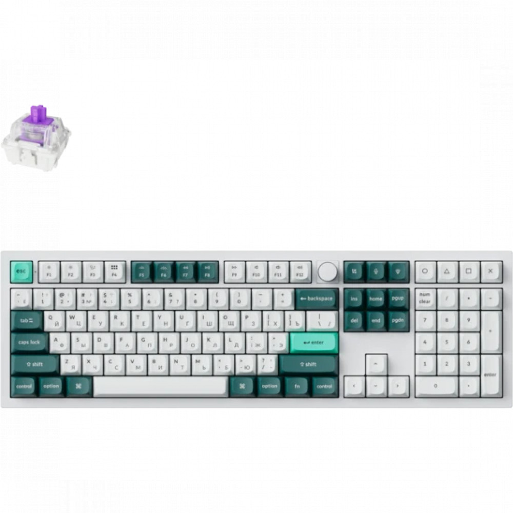 Клавиатура Keychron Q6 HE (Q6H-P1P) Q6H-P1P-RU Беспроводная, USB - миниатюра 8