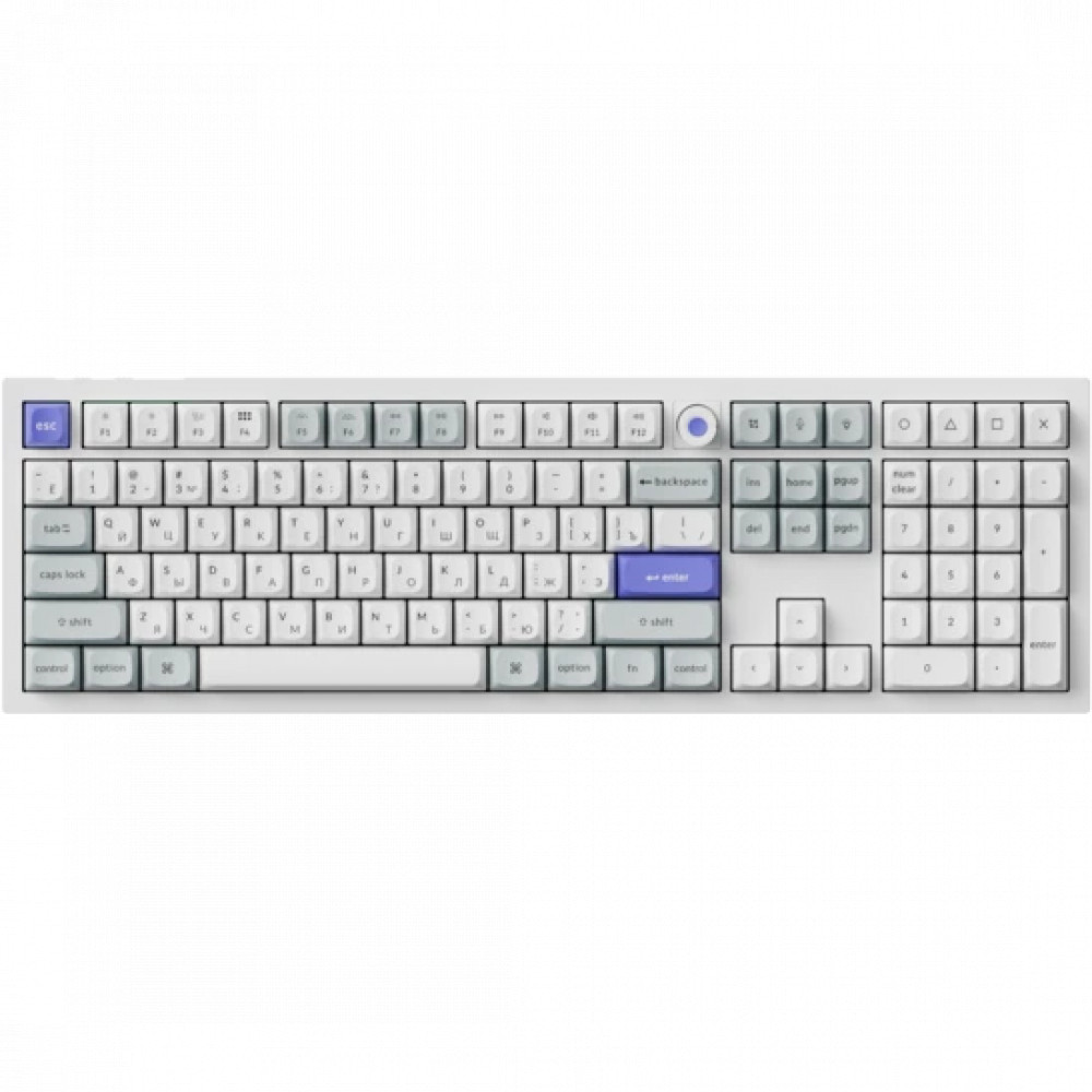 Клавиатура Keychron Q6 HE 8K (Q6HW-P1P) Q6HW-P1P-RU Проводная, USB - миниатюра 9