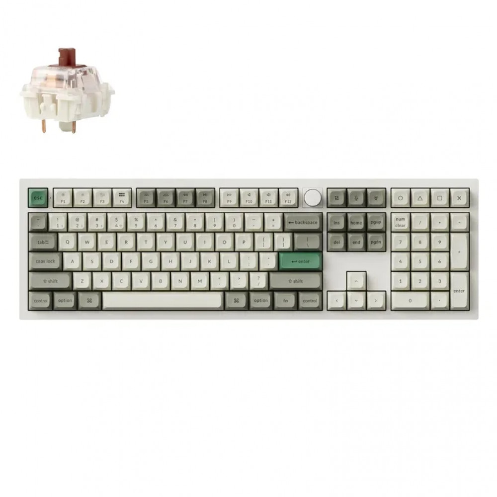 Клавиатура Keychron Q6 Max (Q6M-P3P-RU) Беспроводная, USB - миниатюра 2