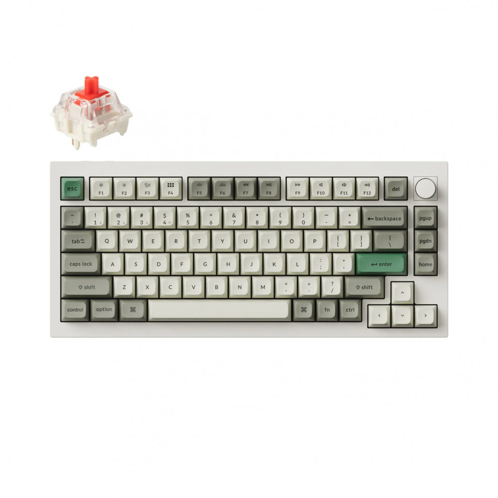 Клавиатура Keychron Q1 Max (Q1M-P1P-RU) Беспроводная, USB - миниатюра 2
