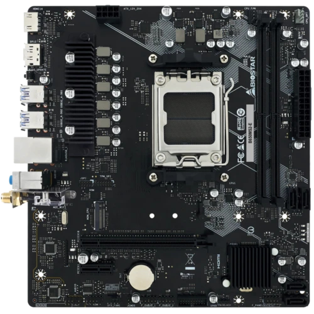 Материнская плата BIOSTAR B650MS2-E Micro-ATX, AMD AM5 - миниатюра 6