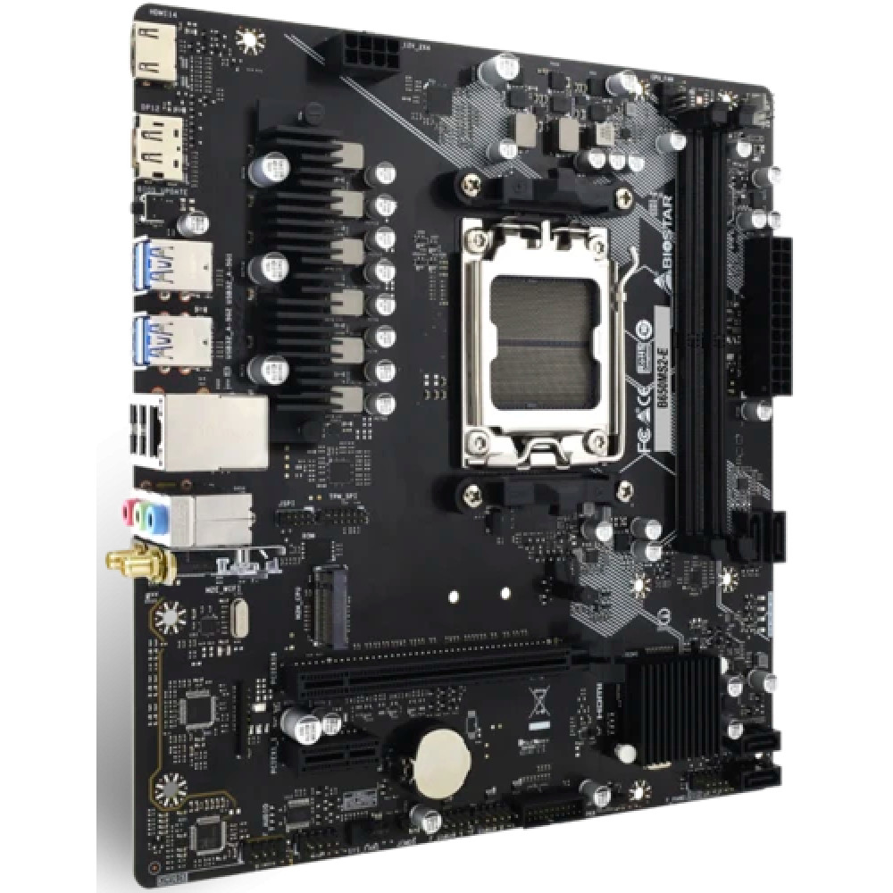 Материнская плата BIOSTAR B650MS2-E Micro-ATX, AMD AM5 - миниатюра 7