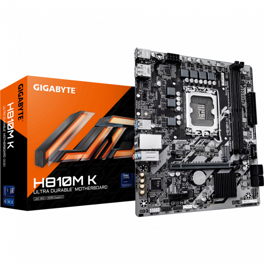 Материнская плата Gigabyte H810M K Micro-ATX, LGA 1851 - миниатюра 8