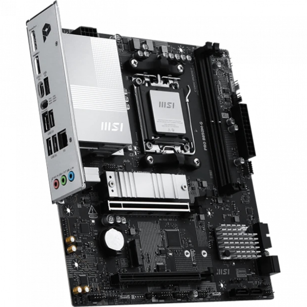 Материнская плата MSI PRO B850M-G Micro-ATX, AMD AM5 - миниатюра 8