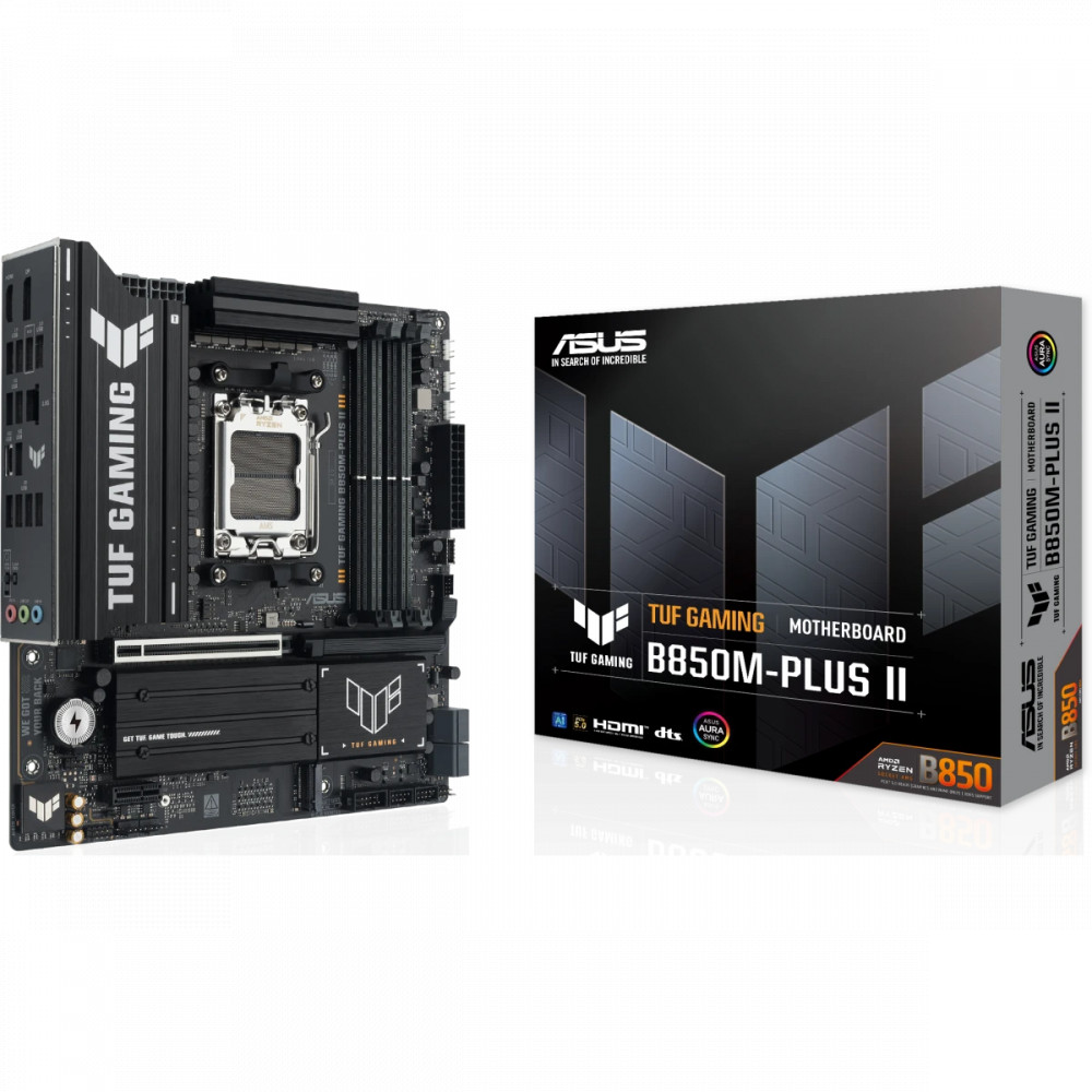 Материнская плата Asus TUF GAMING B850M-PLUS II Mini-ATX, AMD AM5 - миниатюра 12