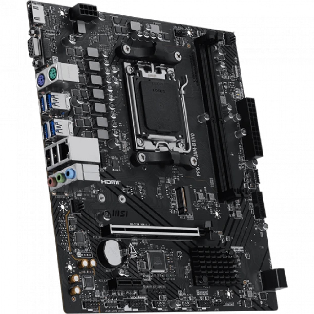 Материнская плата MSI PRO A620AM-B EVO Micro-ATX, AMD AM5 - миниатюра 7