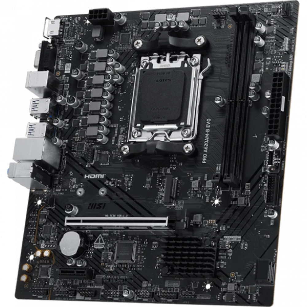 Материнская плата MSI PRO A620AM-B EVO Micro-ATX, AMD AM5 - миниатюра 8