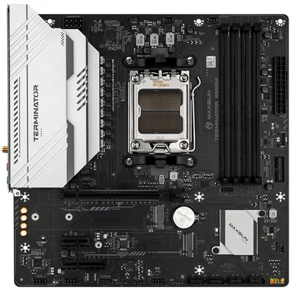 Материнская плата Maxsun Terminator B650M WIFI6 MS-Terminator B650M WIFI6 Micro-ATX, AMD AM5 - миниатюра 6