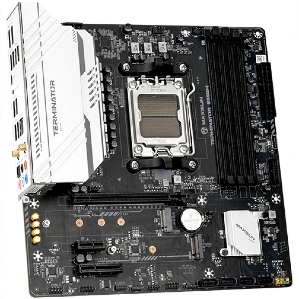 Материнская плата Maxsun Terminator B650M WIFI6 MS-Terminator B650M WIFI6 Micro-ATX, AMD AM5 - миниатюра 7