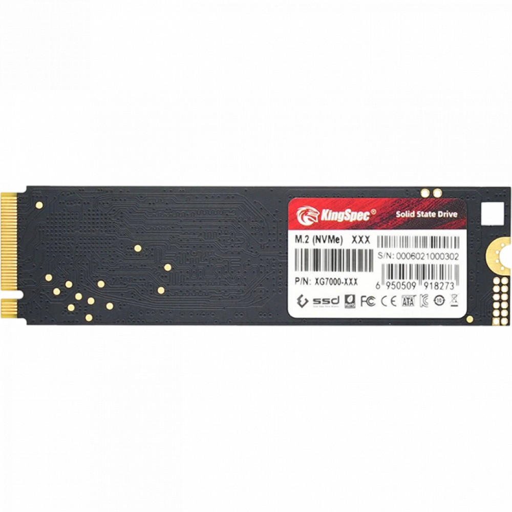 Жесткий диск KingSpec XG7000-4TB 542898 SSD (твердотельные), 4 ТБ, M.2, PCIe - миниатюра 7