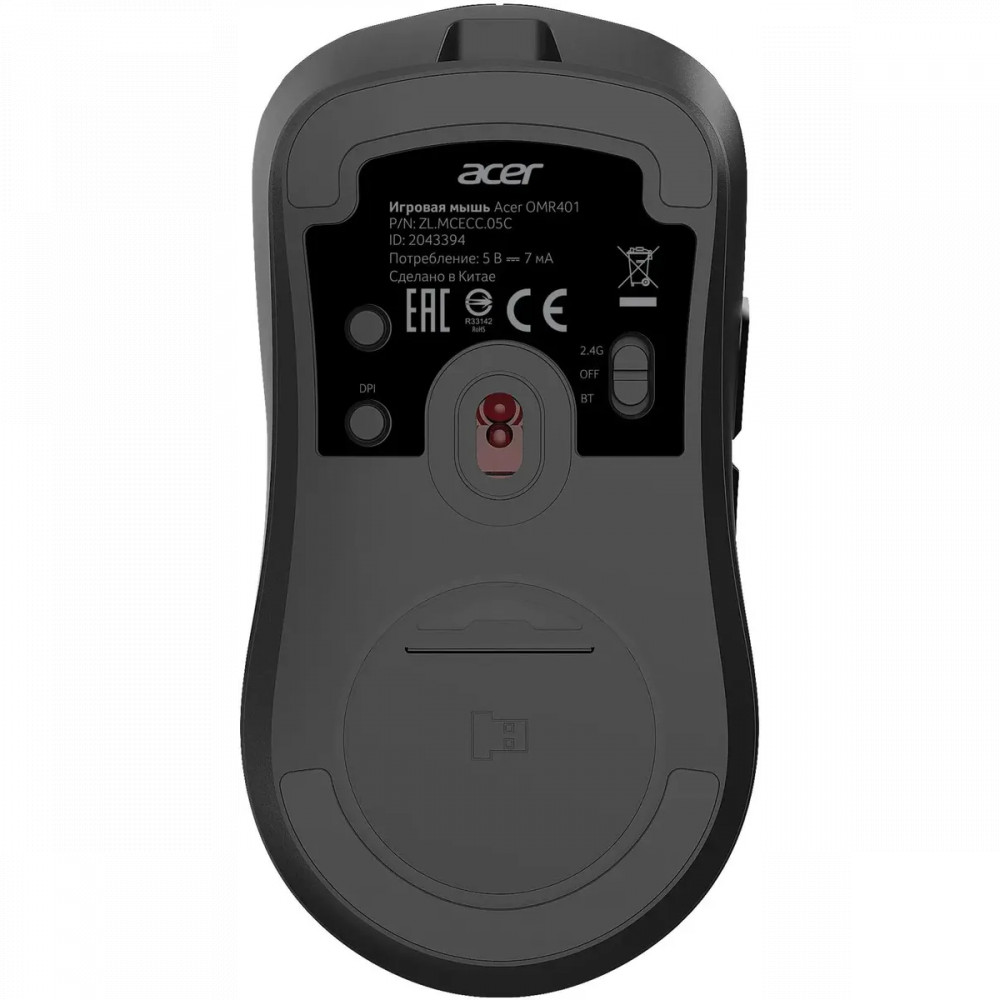 Мышь Acer OMR401 ZL.MCECC.05C Игровые, Беспроводная - миниатюра 4