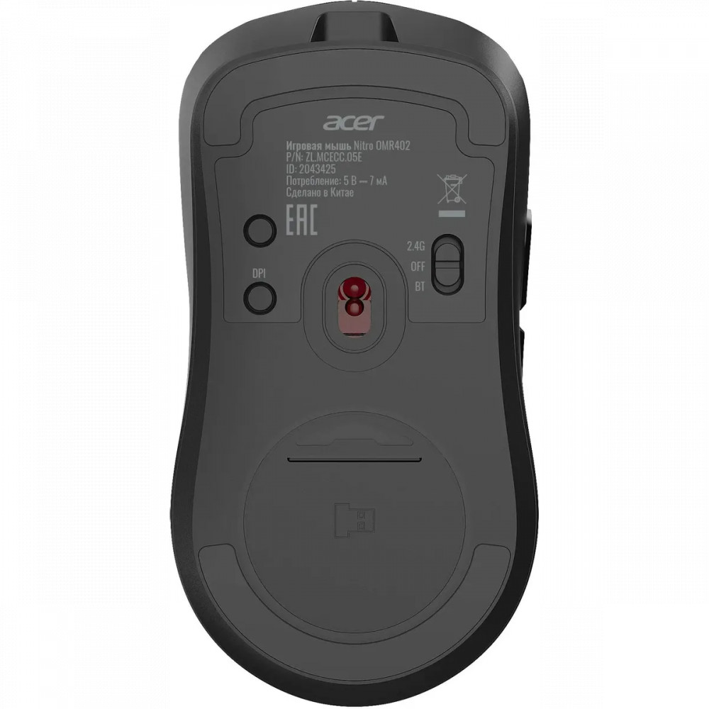 Мышь Acer OMR402 ZL.MCECC.05E Игровые, Беспроводная - миниатюра 4