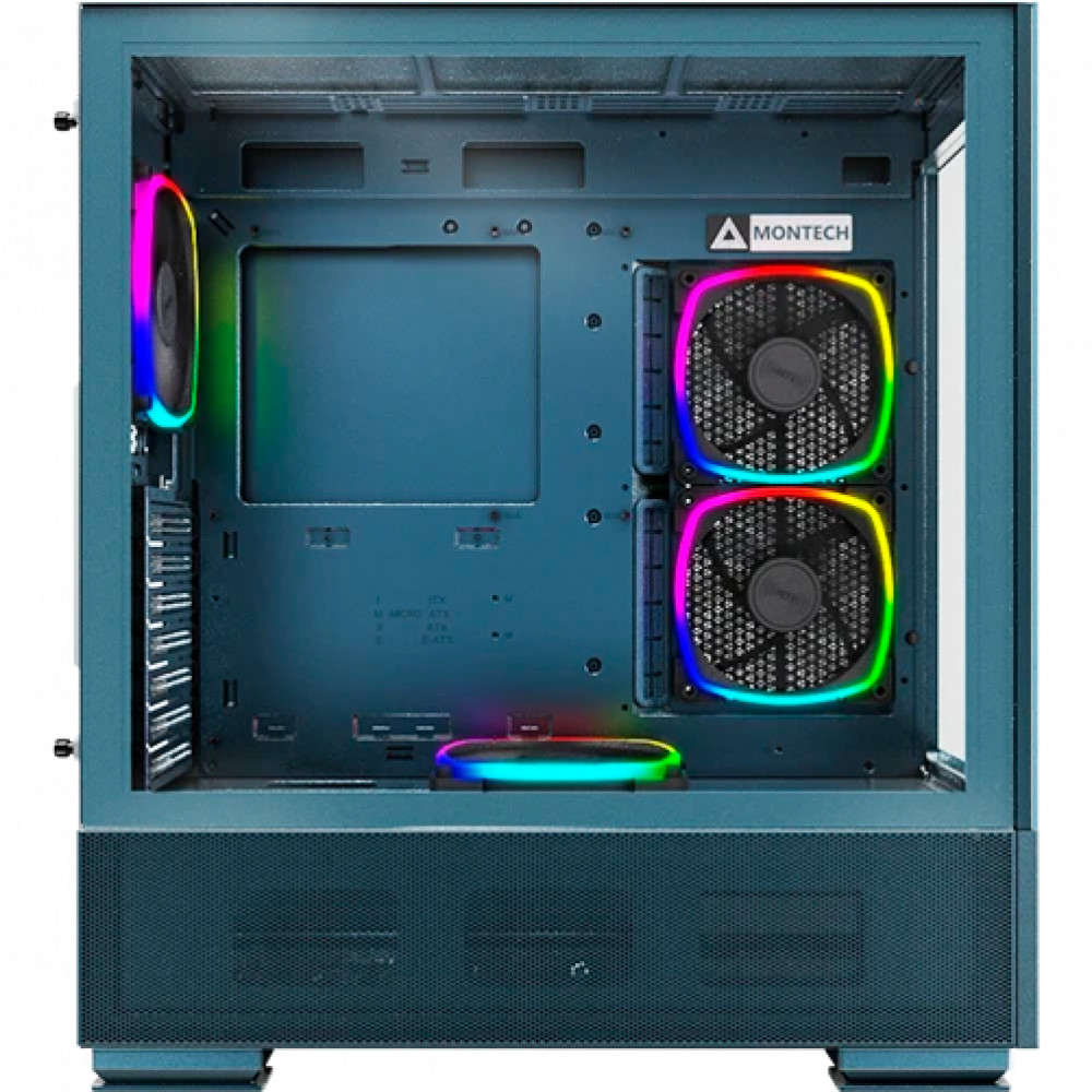 Корпус Montech SKY TWO MOROCCO Blue Mid-Tower - миниатюра 9