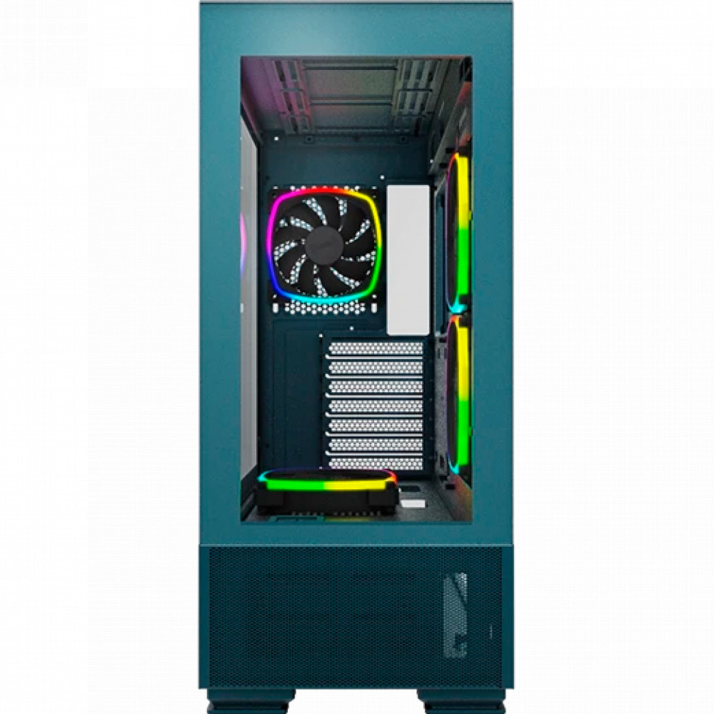 Корпус Montech SKY TWO MOROCCO Blue Mid-Tower - миниатюра 7
