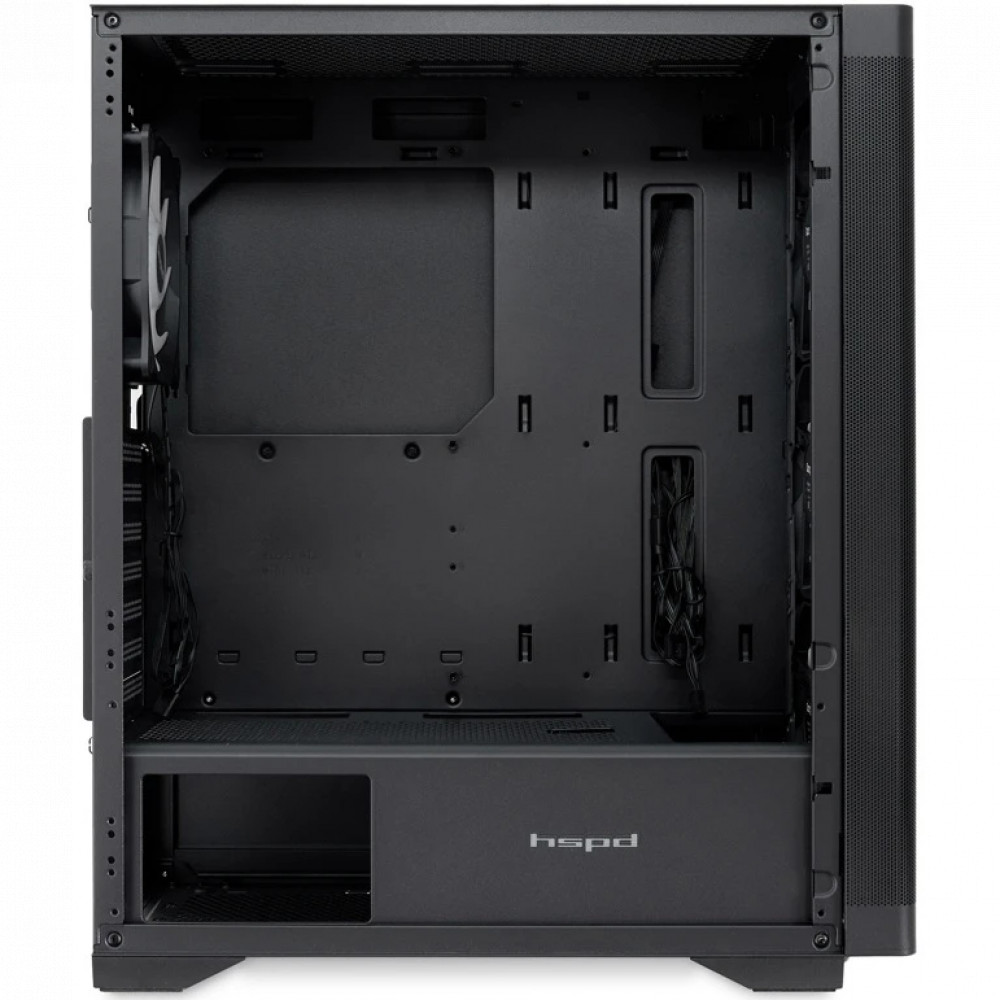 Корпус HSPD M520-TGBK-ARGB Black Mid-Tower - миниатюра 8