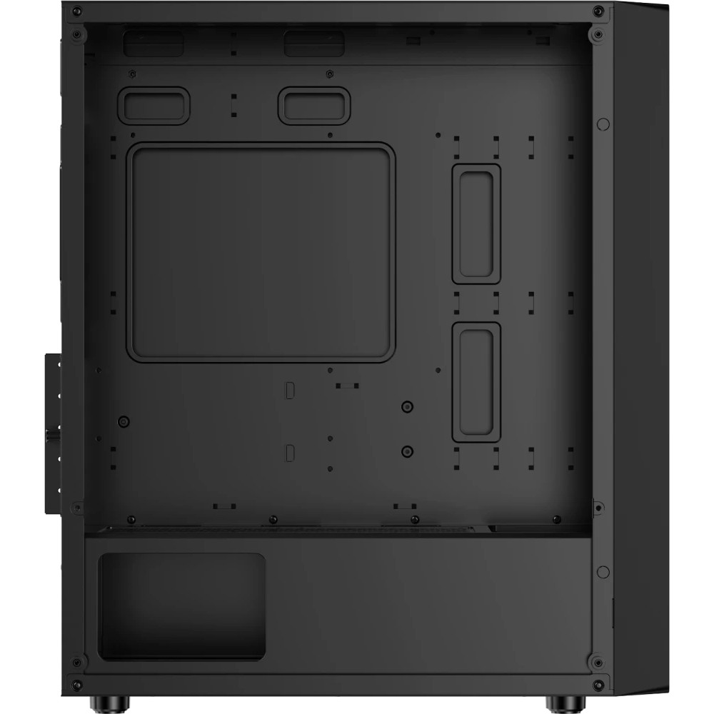Корпус Ocypus Gamma C50 Black Gamma-C50-BKG000XX-GL Mini-Tower - миниатюра 9