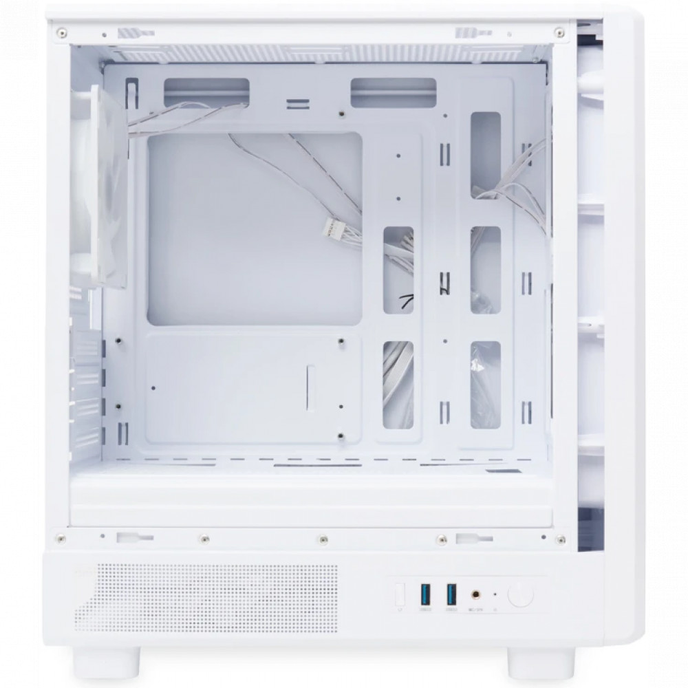 Корпус HSPD M310-TGWH-ARGB White Mini-Tower - миниатюра 7