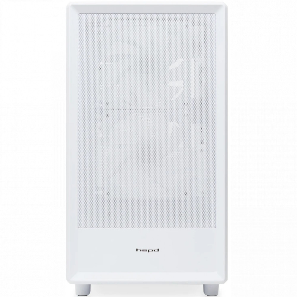 Корпус HSPD M310-TGWH-ARGB White Mini-Tower - миниатюра 6