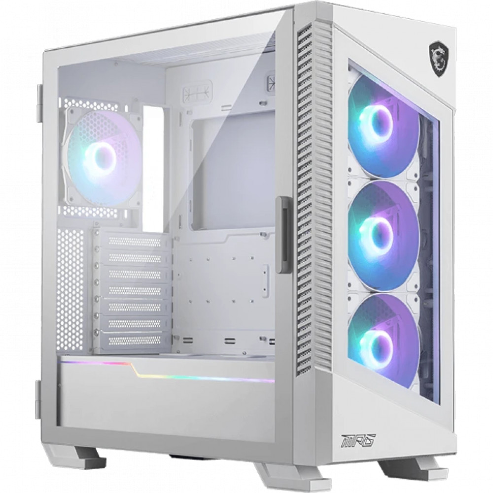 Корпус MSI VELOX 100R White 306-7G18W24-HH9 Mid-Tower - миниатюра 6