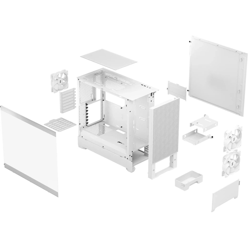Корпус FRACTAL DESIGN Pop Air White TG Clear Tint FD-C-EPO1A-03 Mid-Tower - миниатюра 10