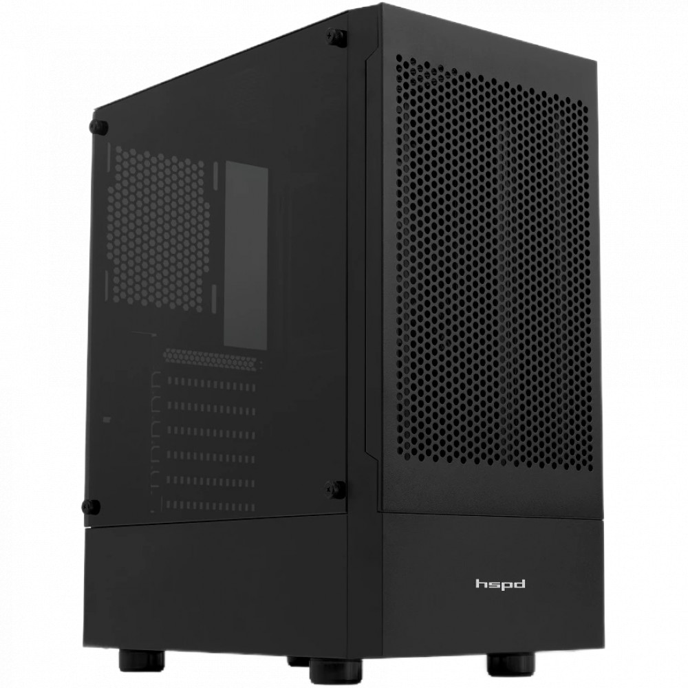 Корпус HSPD M540-TGBK Black Mid-Tower - миниатюра 5