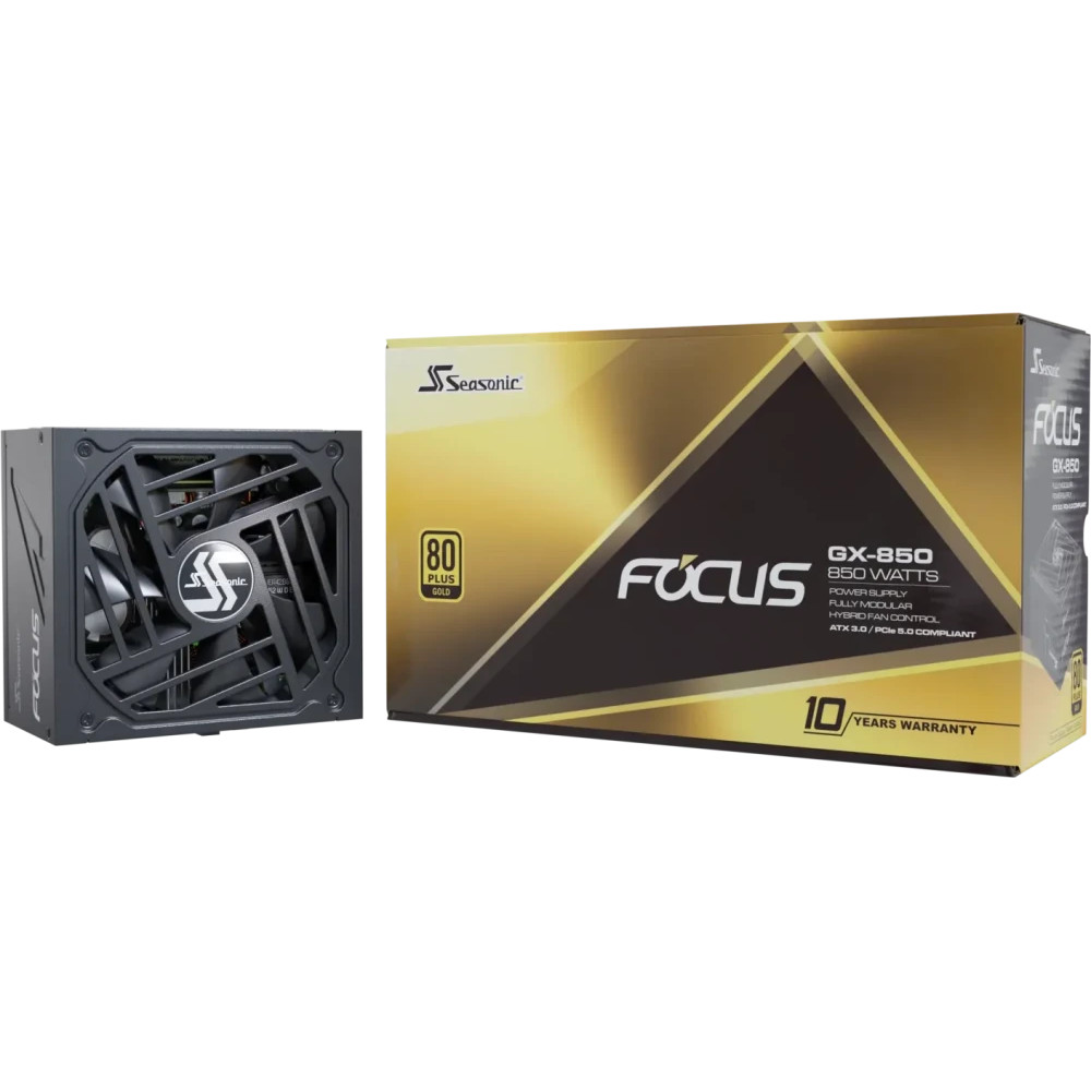 Блок питания Seasonic GX-850 FOCUS GX ATX 3 GX-850 V4 SRP-FGX851-A5A32SF 850 Вт - миниатюра 8