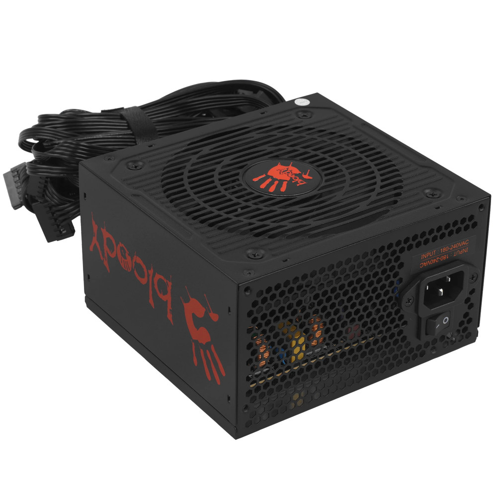 Блок питания Bloody BD-PS500W Black 500 Вт - миниатюра 8