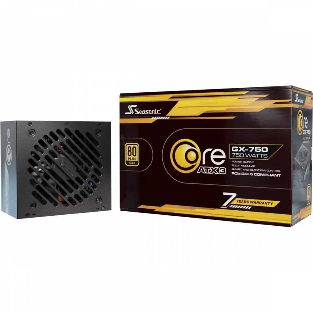 Блок питания Seasonic Core GX-750 ATX 3.1 Black CORE (V3) GX-750 750 Вт - миниатюра 10