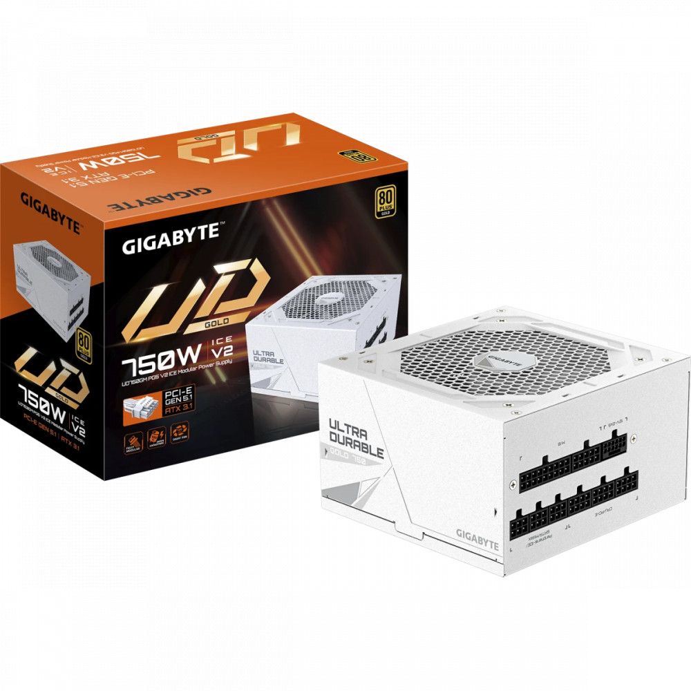 Блок питания Gigabyte GP-UD750GM PG5 ICE 750 Вт - миниатюра 14